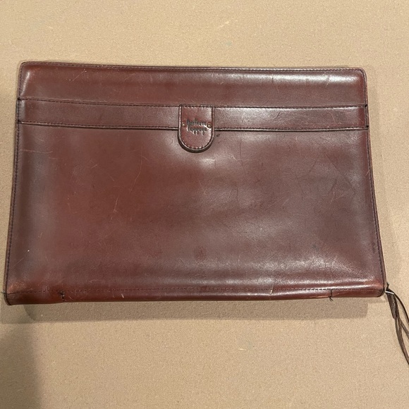 Leather portfolio - Picture 2 of 5